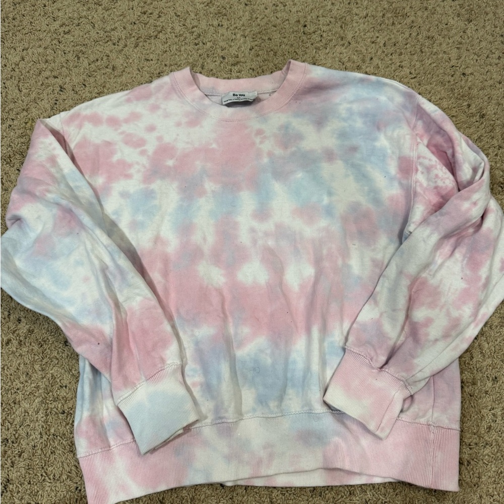 Be You Tie-Dye Sweatshirt‎ - Size L